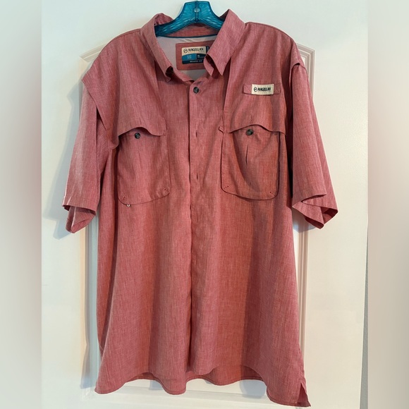 Magellan Outdoors Other - Magellan Outdoors Men's Button Down Shirt in Brick Red